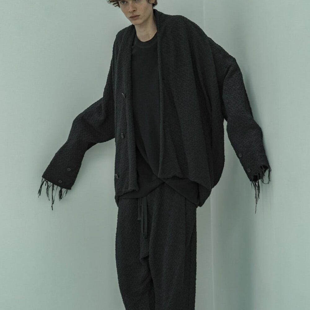 BNWT SS21 JULIUS "MAMUTHONES" SLUB JACQUARD JACKET 1 & 2